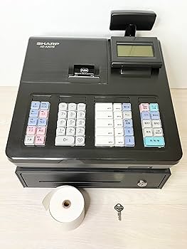 Amazon | SHARP 電子レジスタ 10部門 ブラック系 | レジスター本体